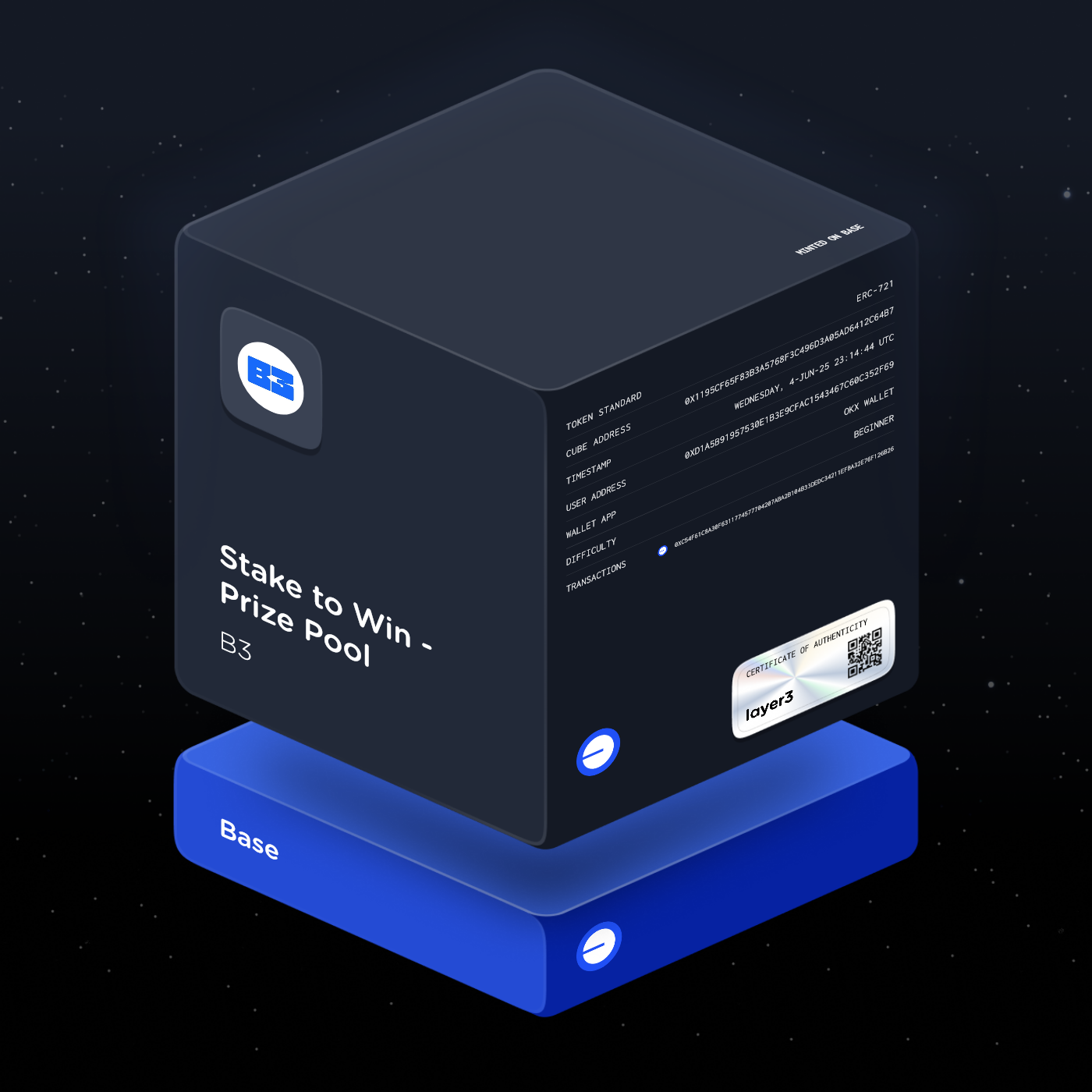 Stake to Win - Prize Pool