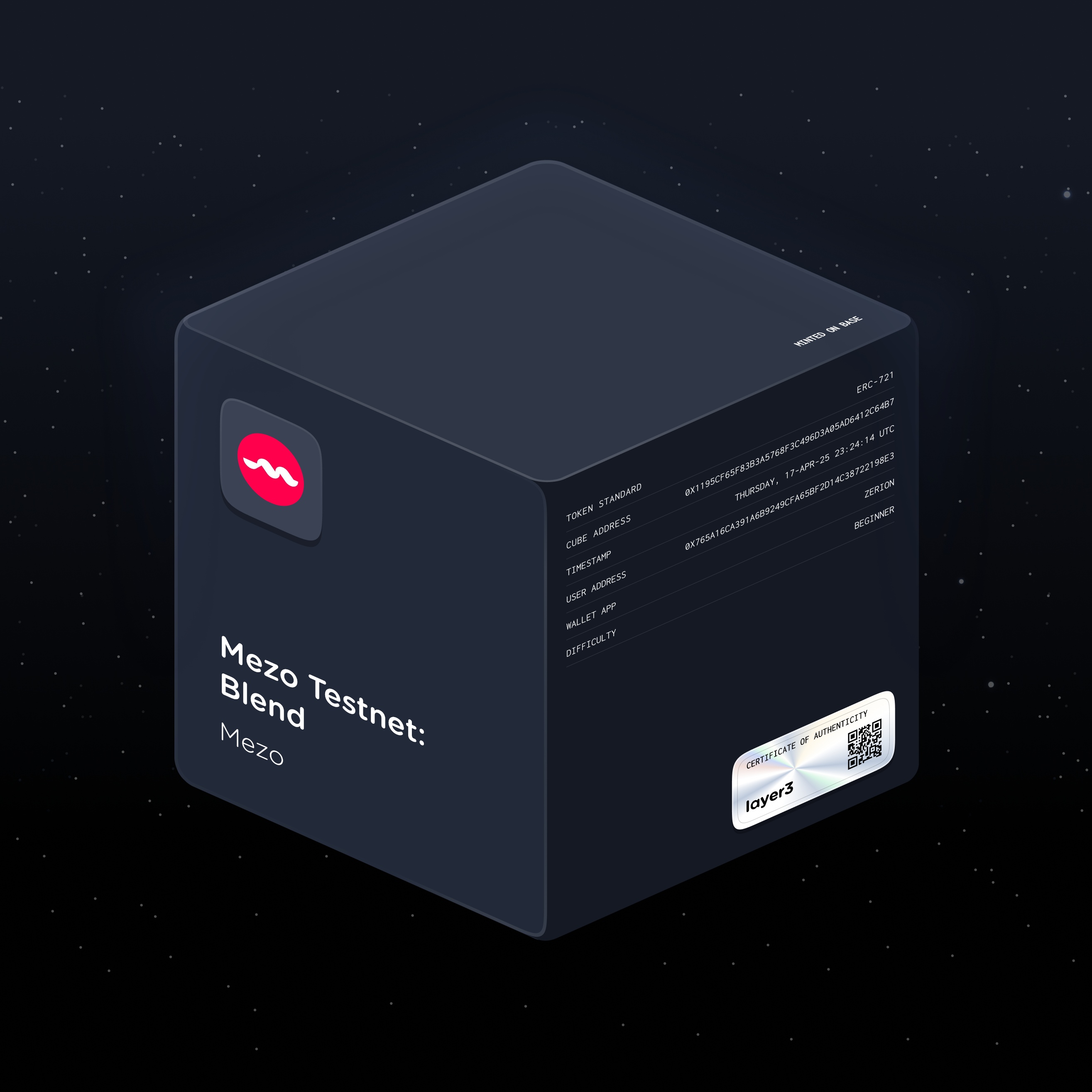 Mezo Testnet: Blend
