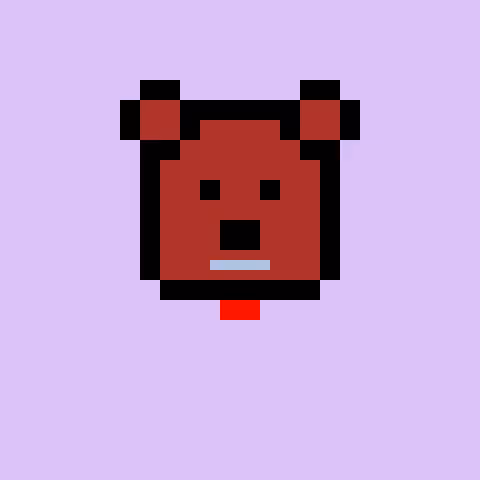 Pixel Bear #48273