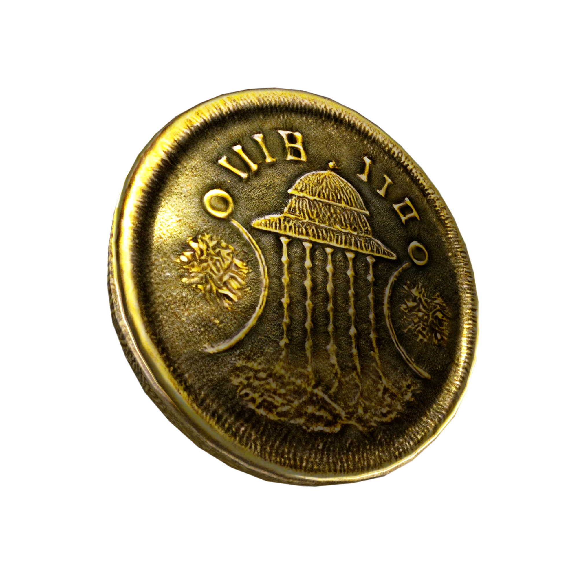 Jellyfish Pagoda Coin