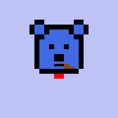 Pixel Bear #28467