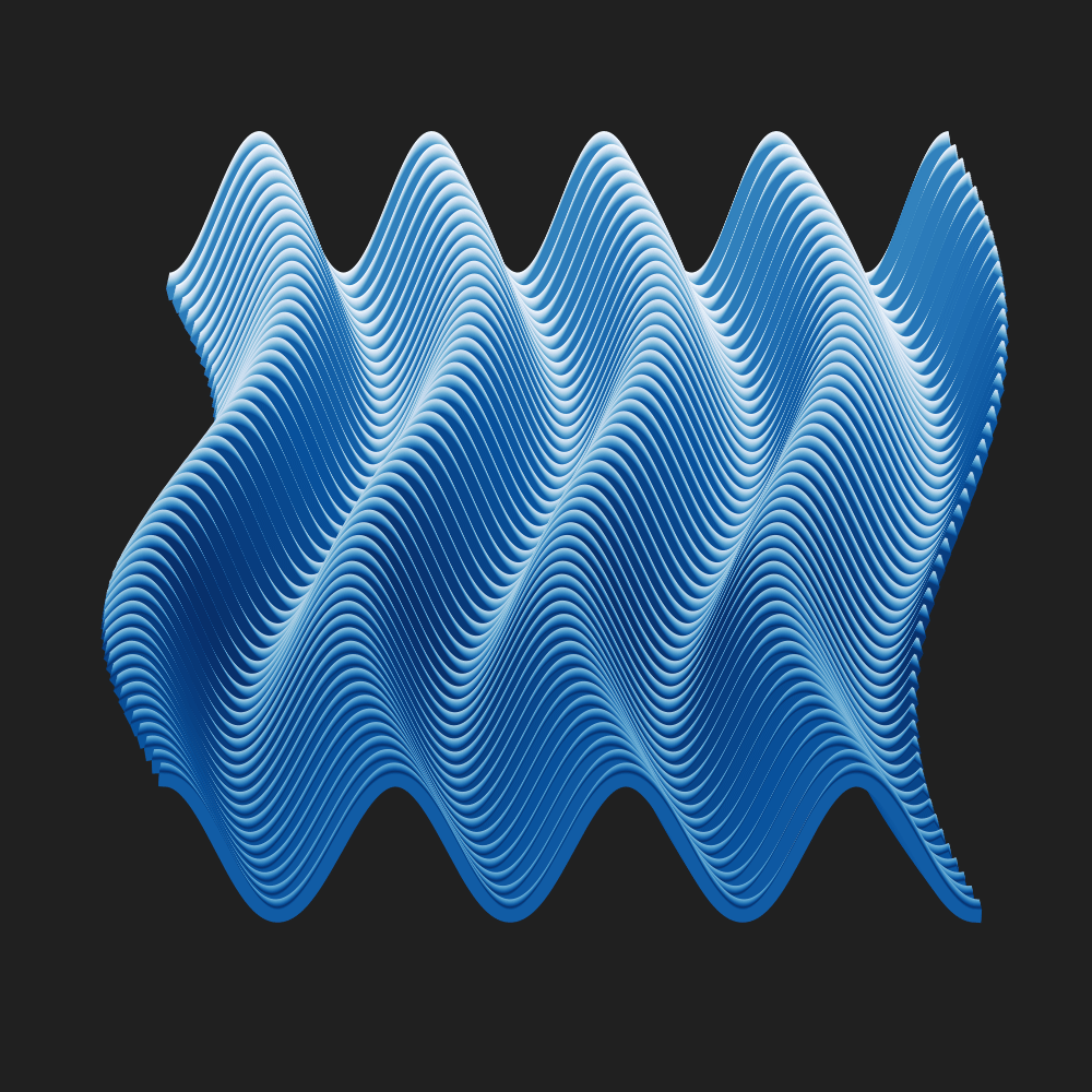 Sine Wave Fabric