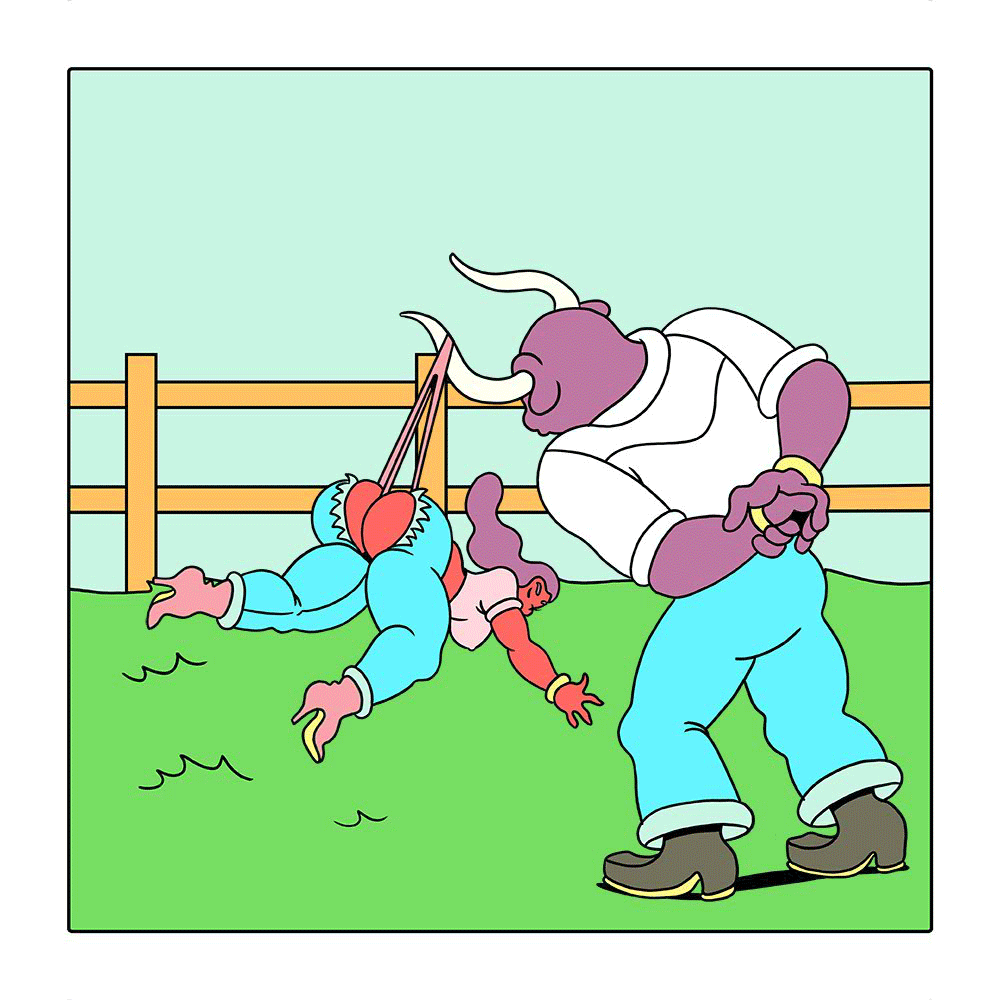 ‘Horn Wedgie’