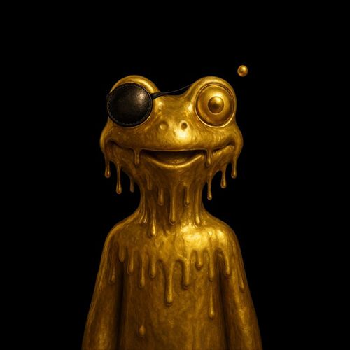 Golden Dripping Frog