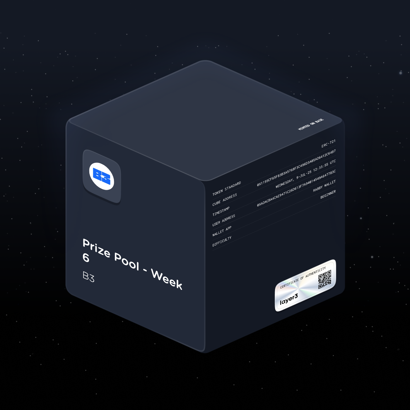 Prize Pool - Week 6