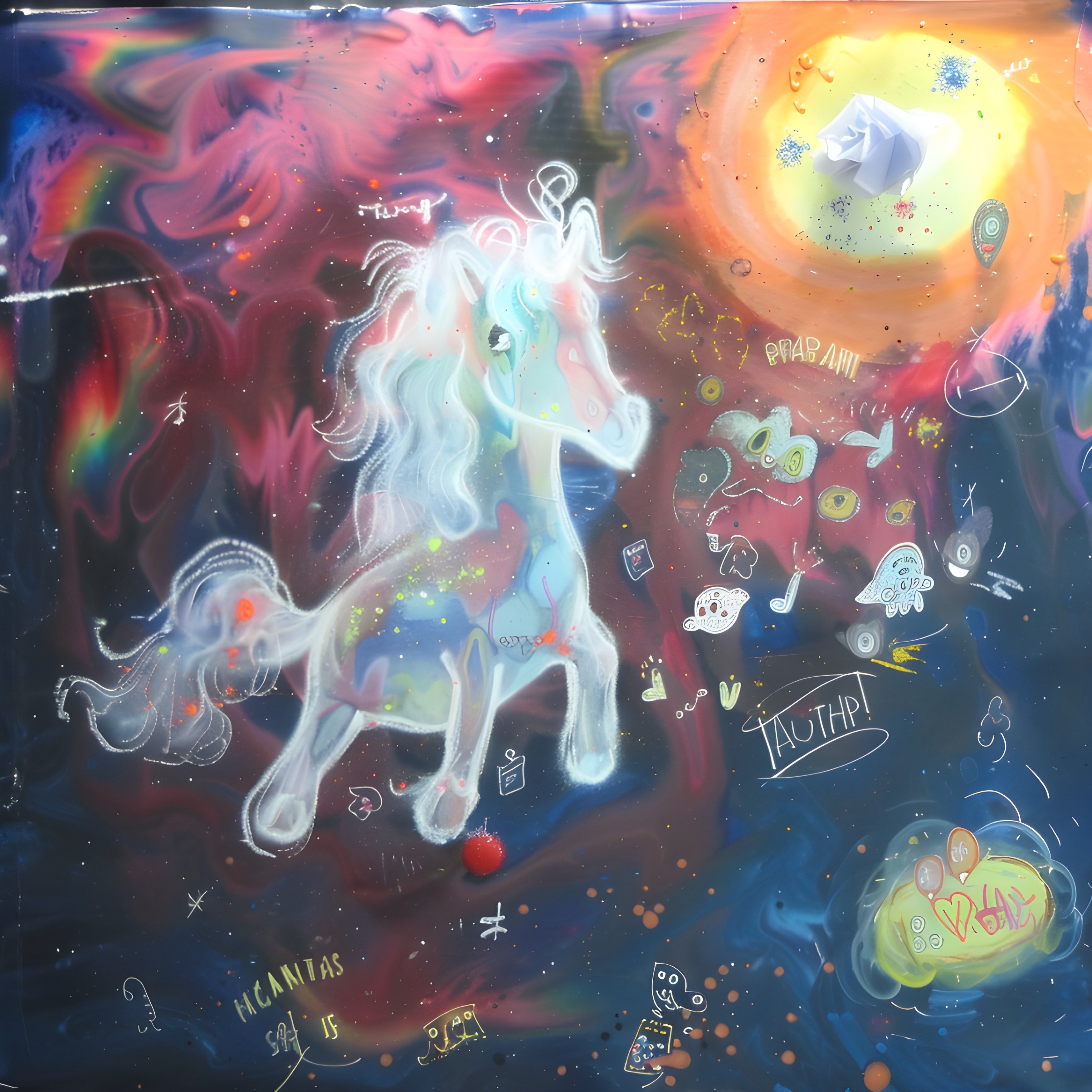 Prancing Through a Magical Heavenly Digital World by Ann Hirsch #14