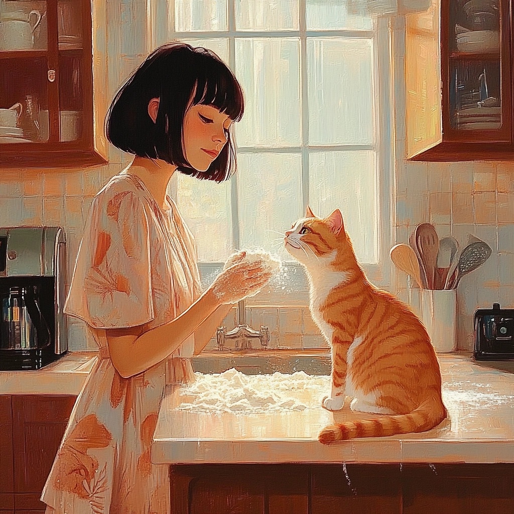 Baking with Hana