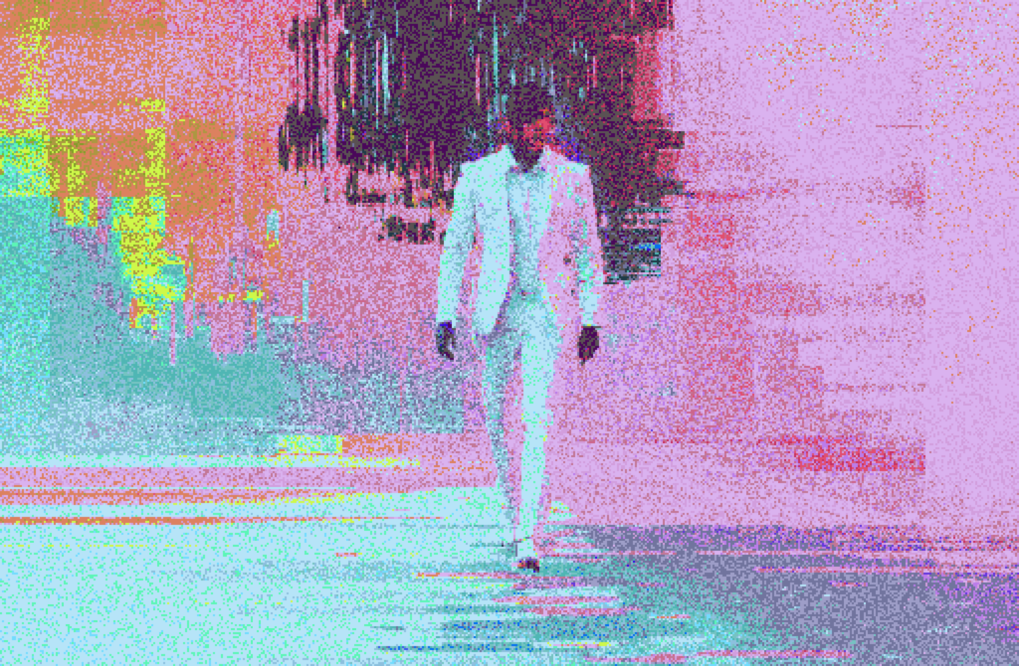 Walking through the simulation