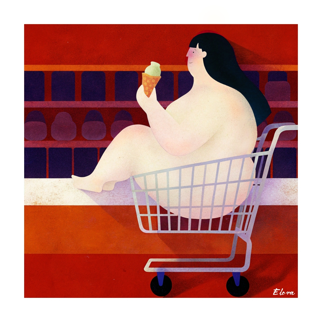 Booty in basket