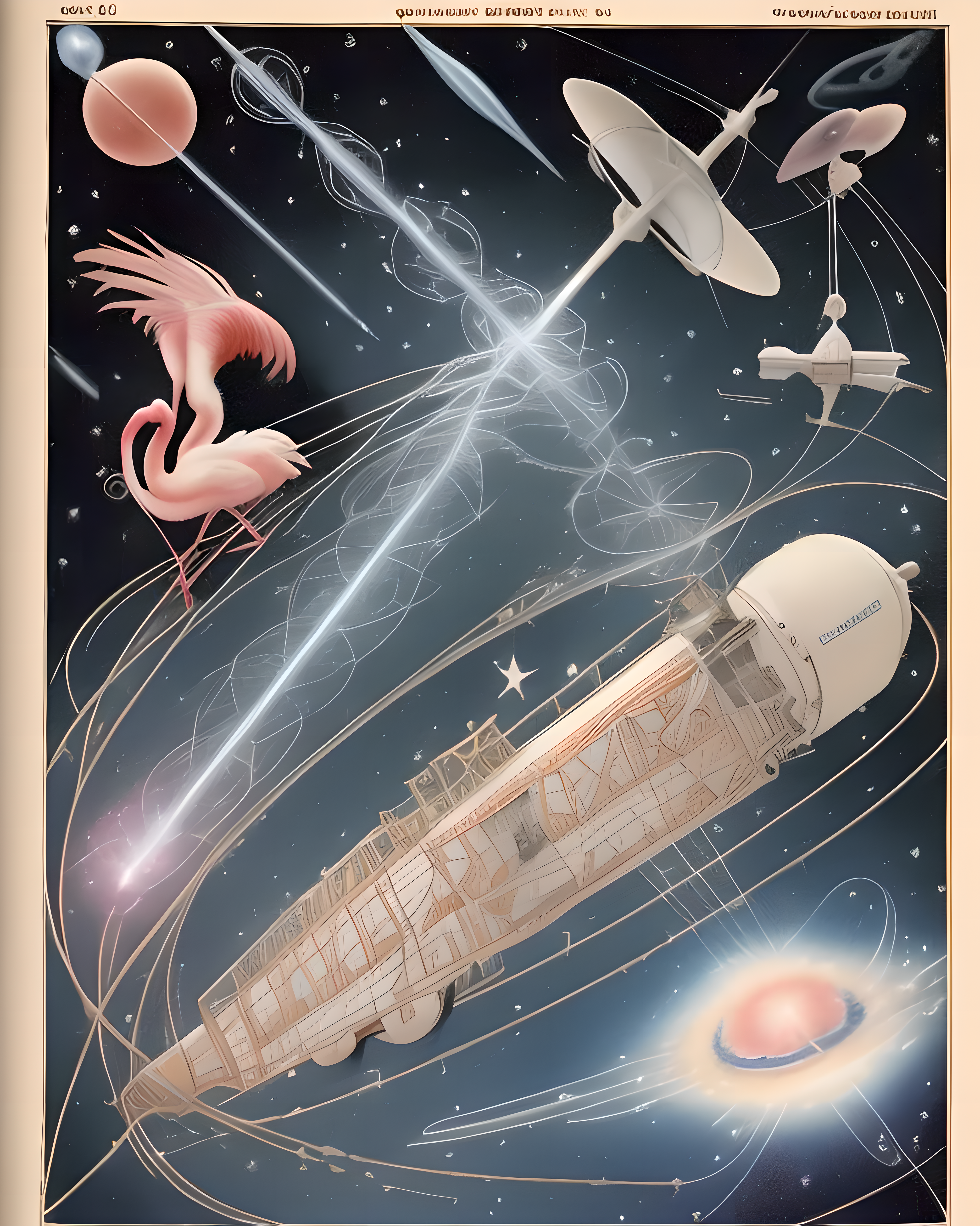 Space Flamingos on the TeleDildo Express