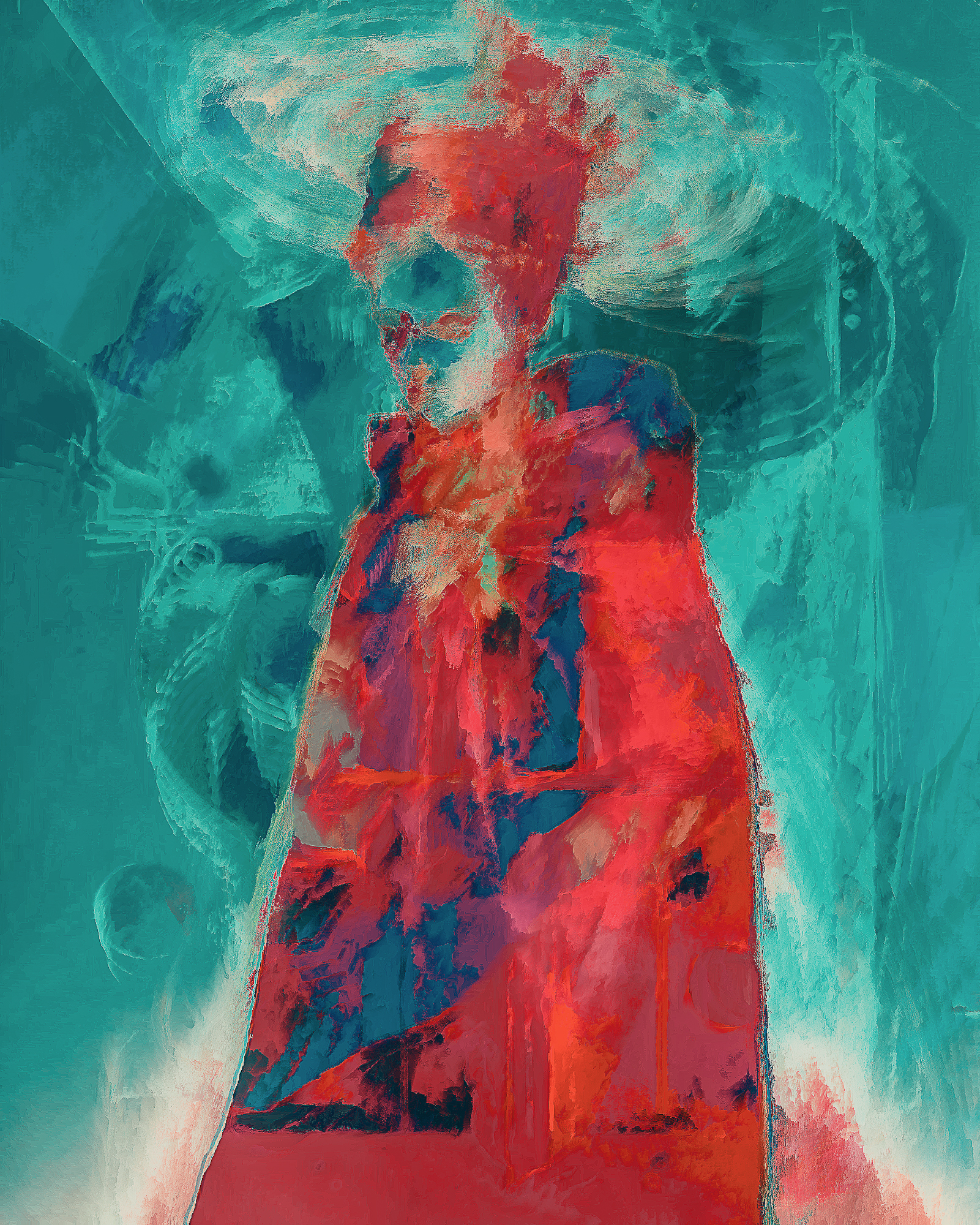 Oleg Gant Art: Lady in Red