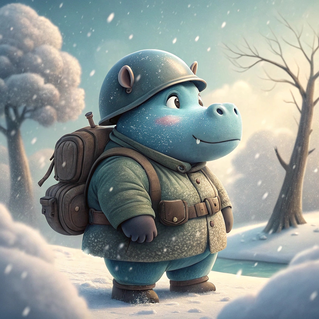 Hippos On Base #1302