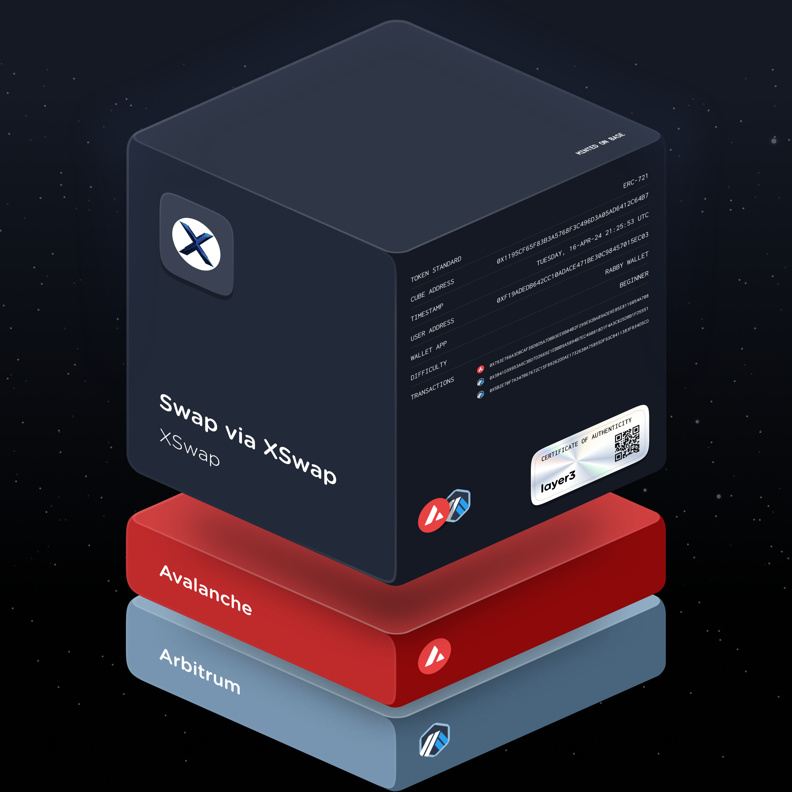 Swap via XSwap