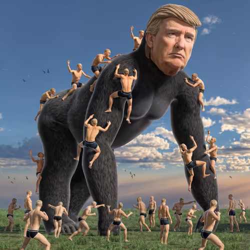 1 GORILLA vs. 100 MEN