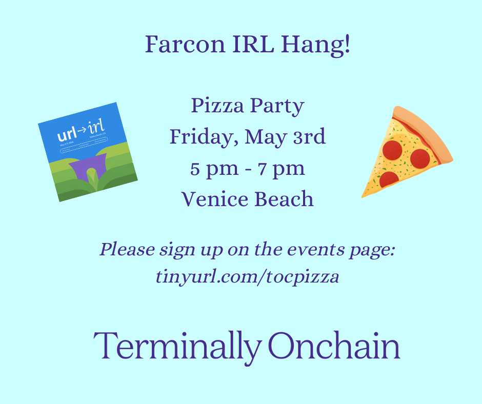 Farcon IRL Hang