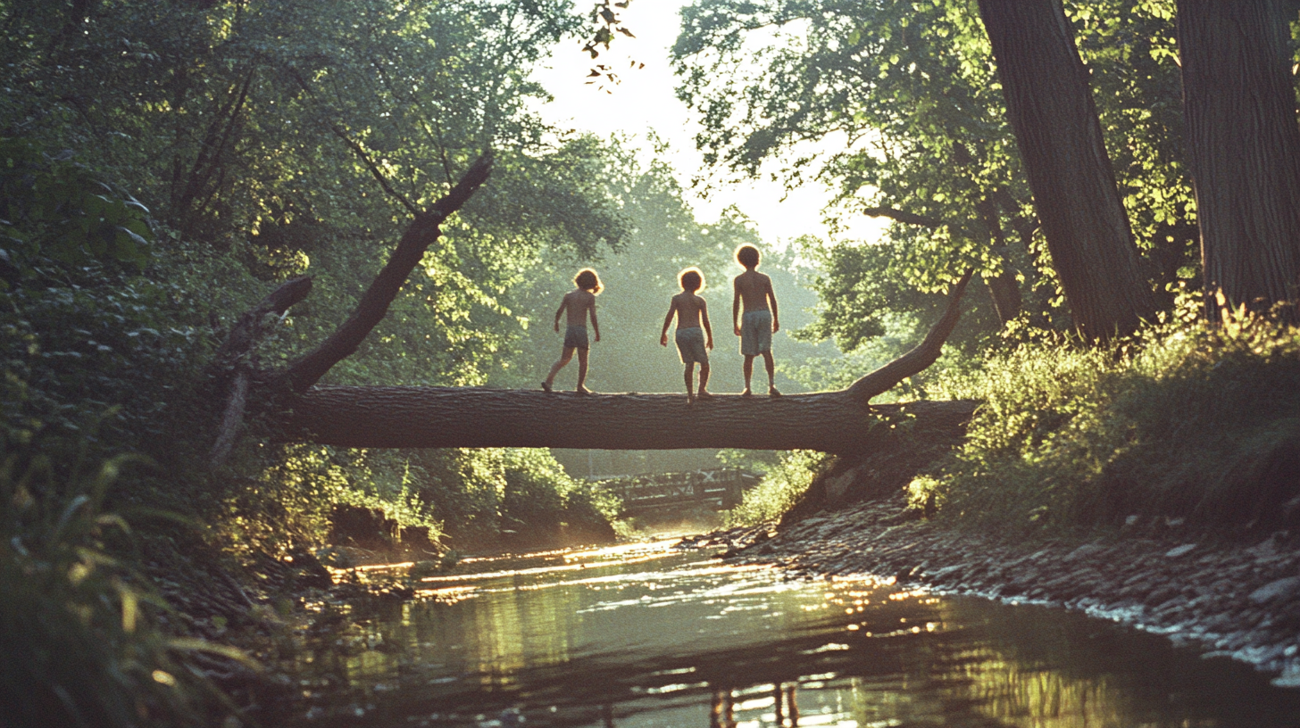Along the river: summer 91’