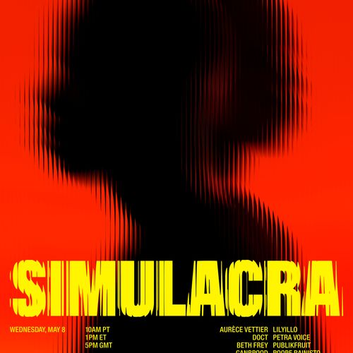 Simulacra — Exhibition Poster
