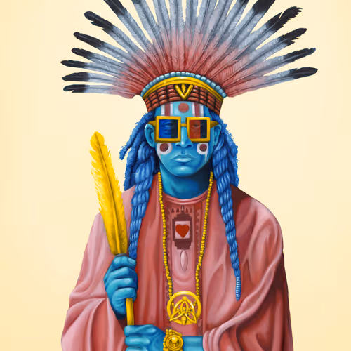 Chief Noggle - A Based & Yellow Edition by Cory Van Lew