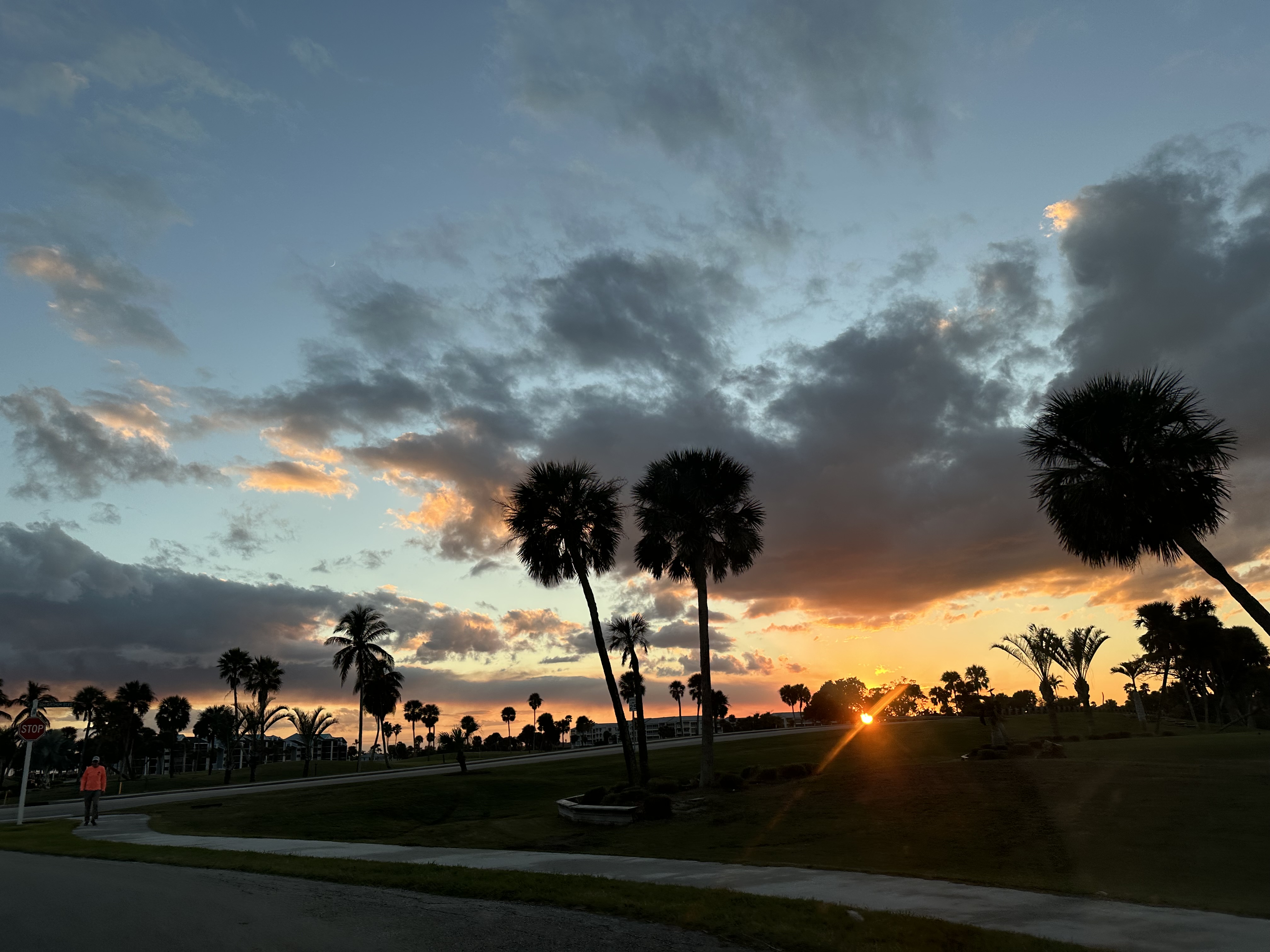 Sunset Over The Golf Course #7