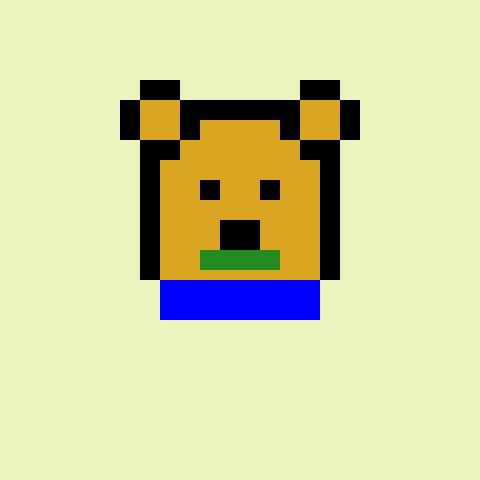 Pixel Bear #9086