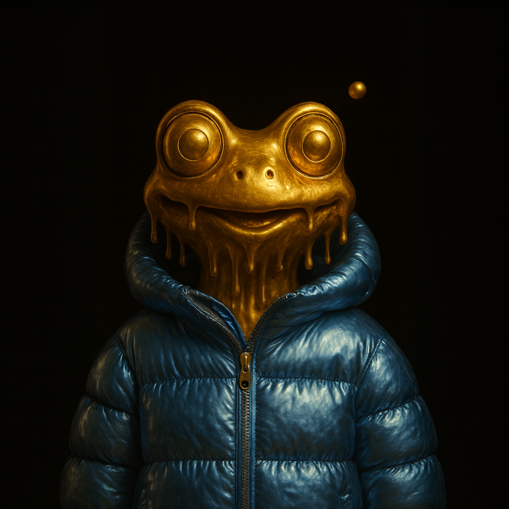 Golden Dripping Frog