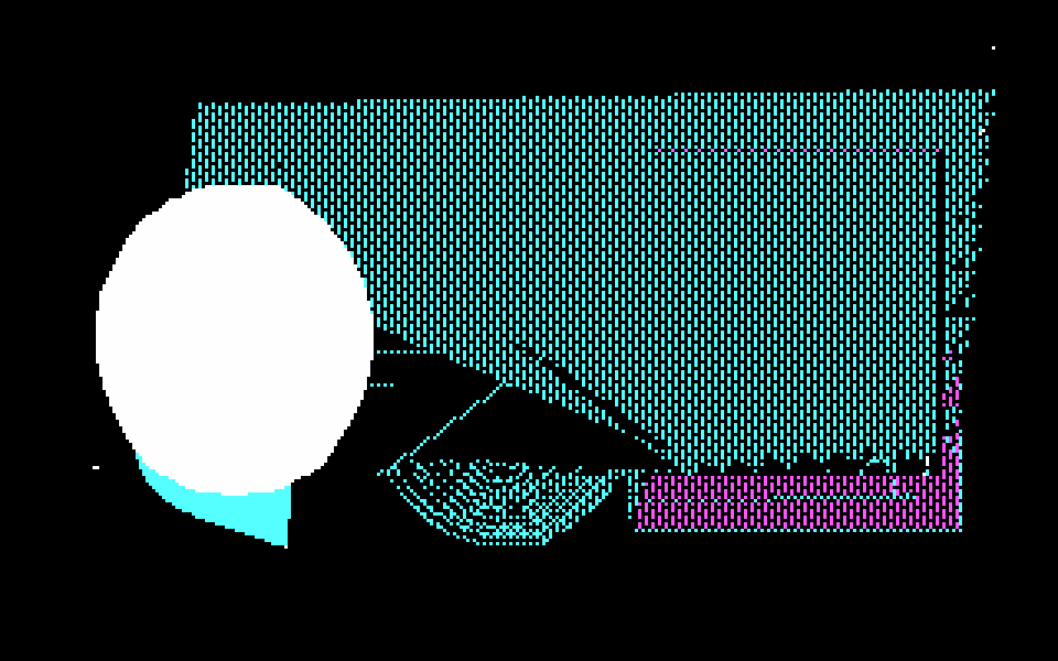 FV2402 CGA MODE