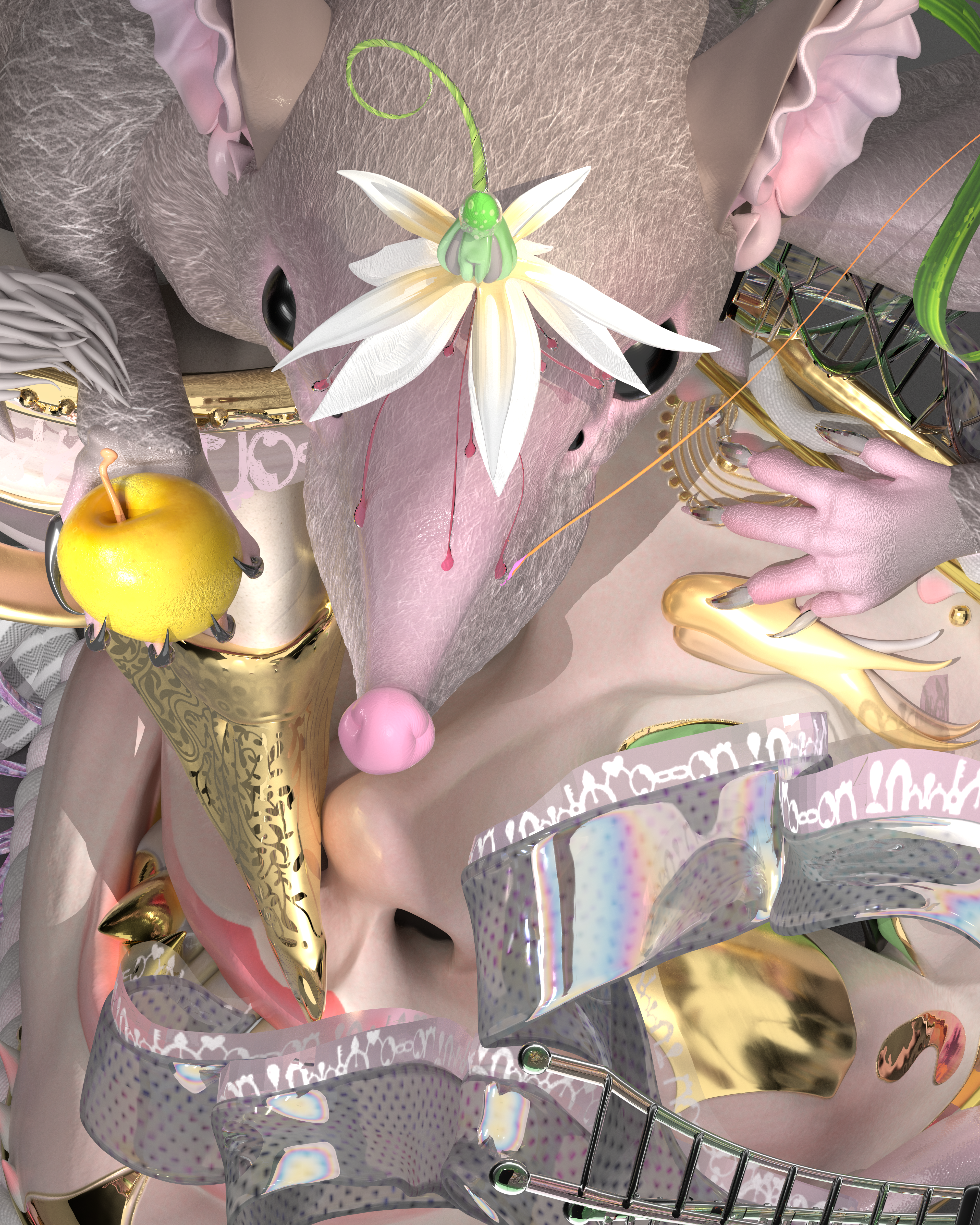 impercept!ble!  bird's-eye render 