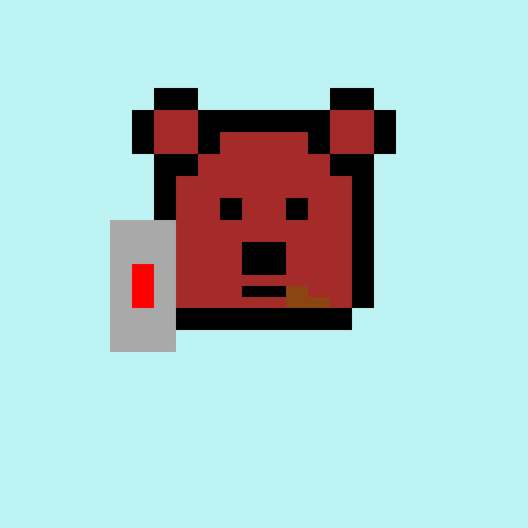 Pixel Bear #59083