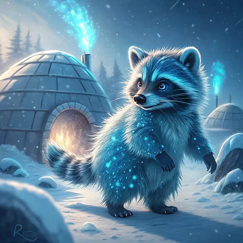 Raccoons On Base #173