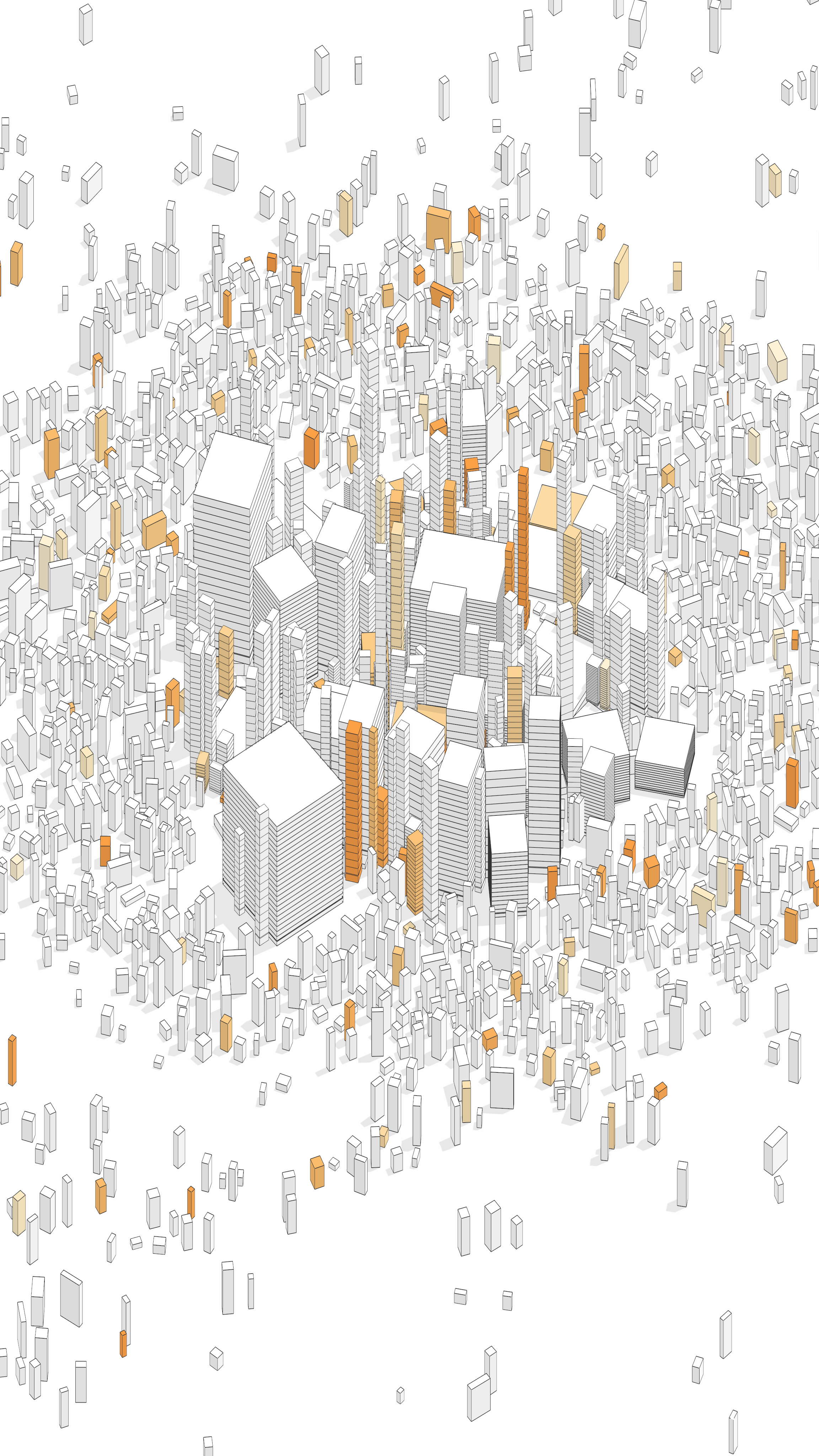 Urban gravitation