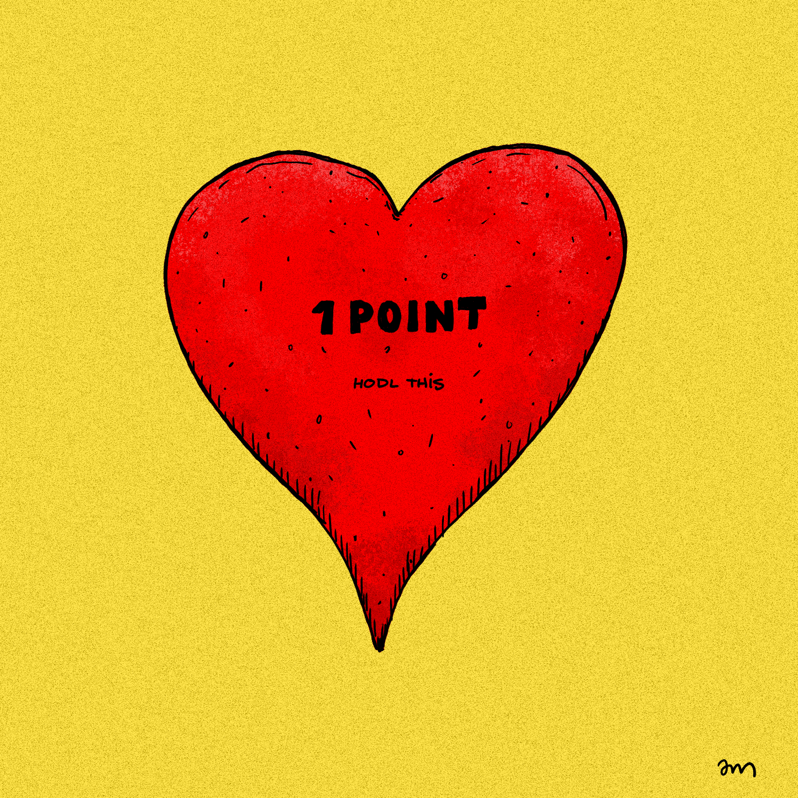 1 point