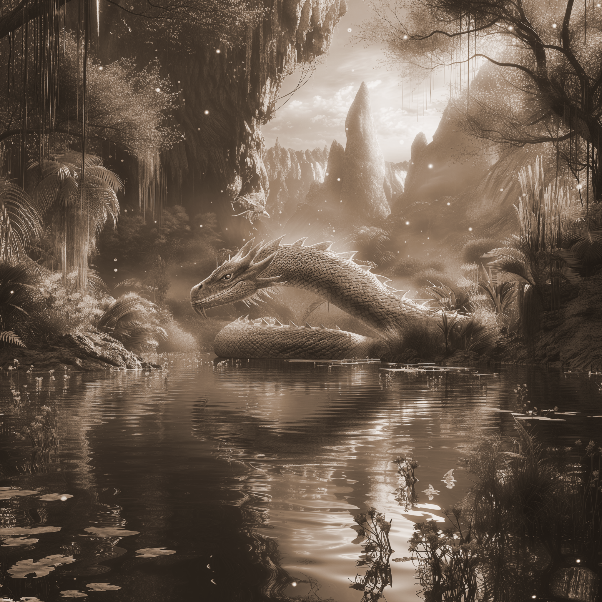 Guardian of the serene