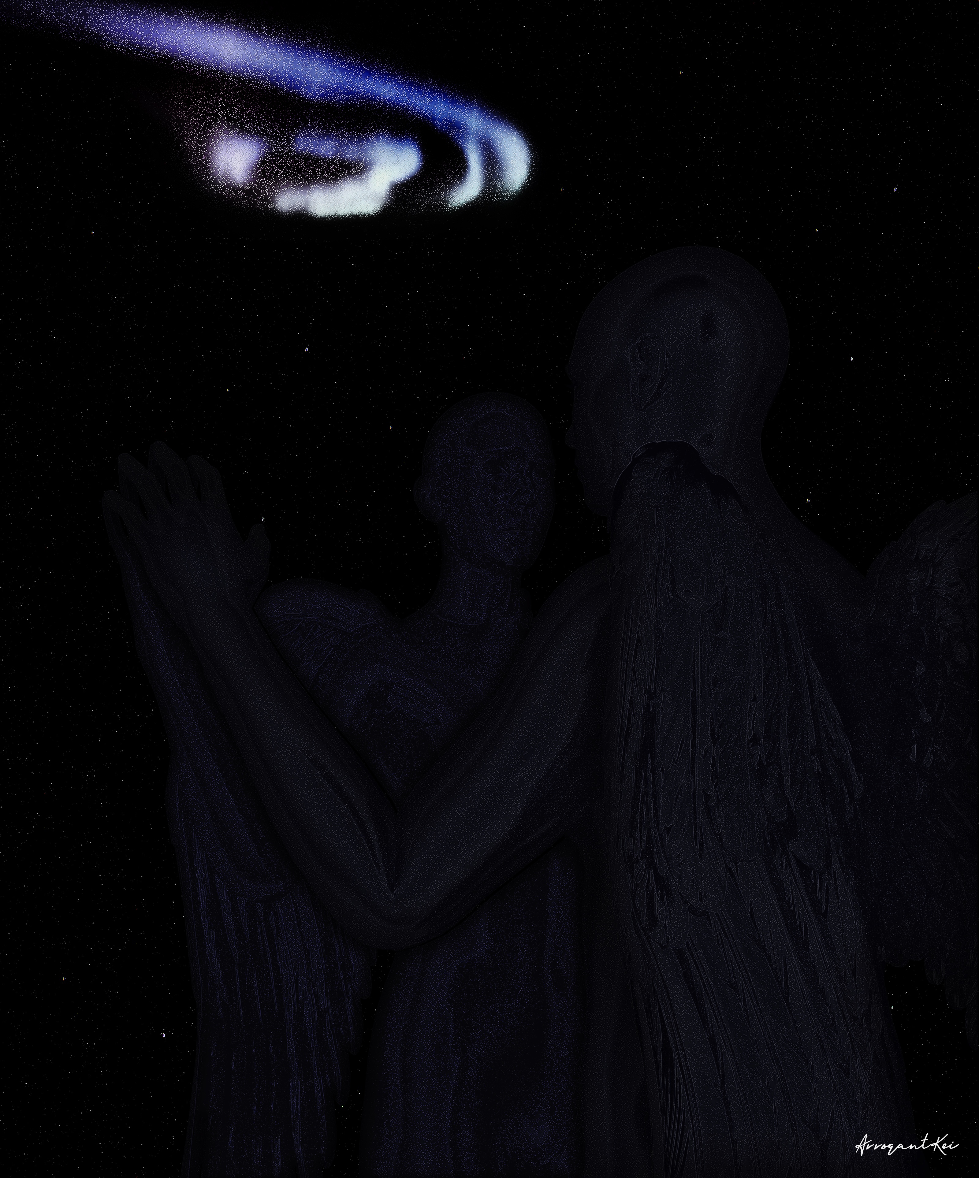 As I walk in your shadow, I become whole