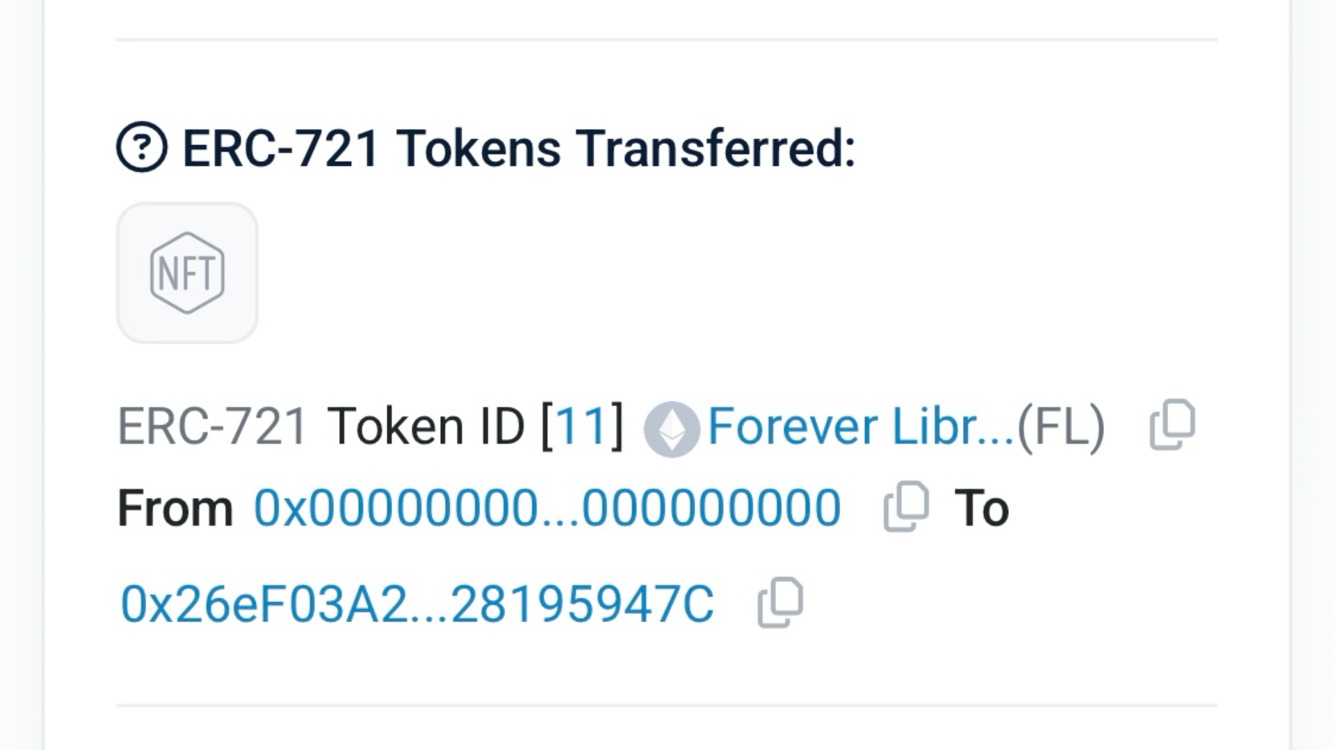 Finding Forever:  Today I minted my first artifact to “The Forever Library” test net. 