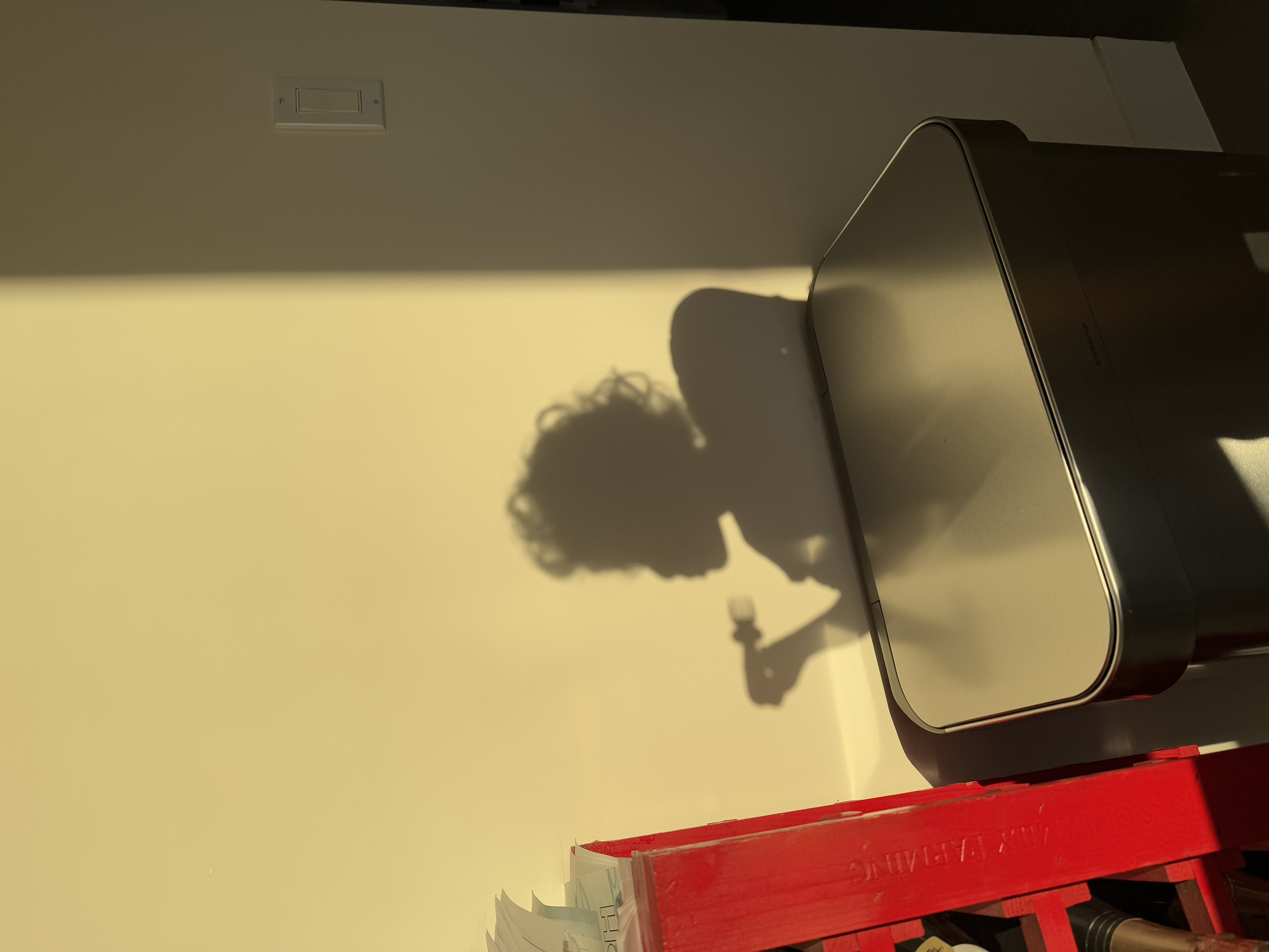 Shadow of a memory.