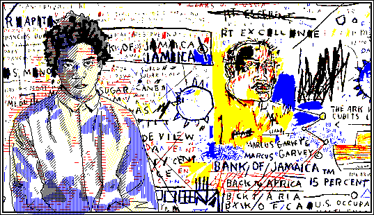 Jean-Michel Basquiat Portrait