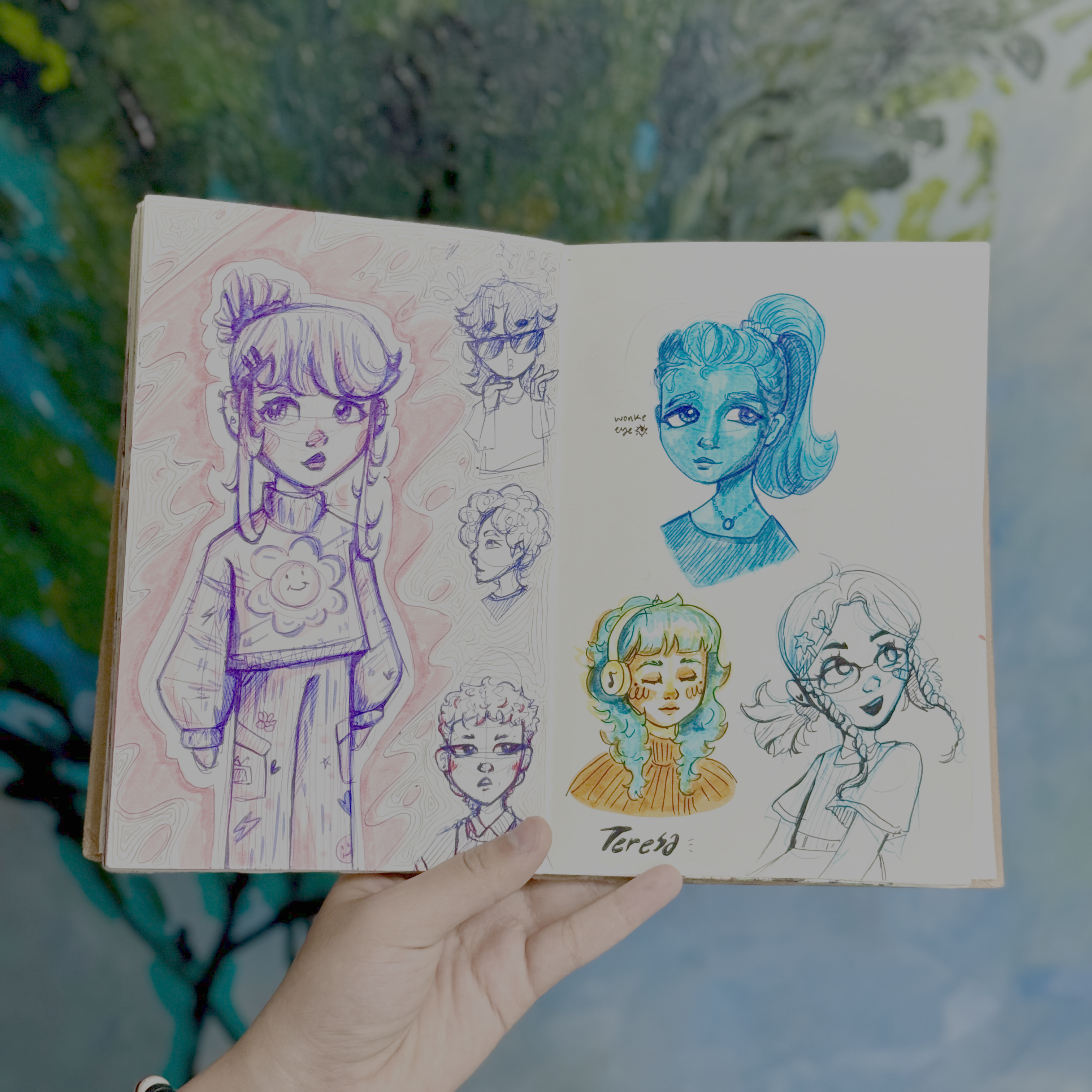 📒 Teresa Sketchbook Diary 02 #8