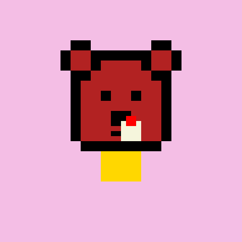 Pixel Bear #35045