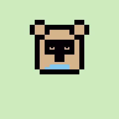 Pixel Bear #13682