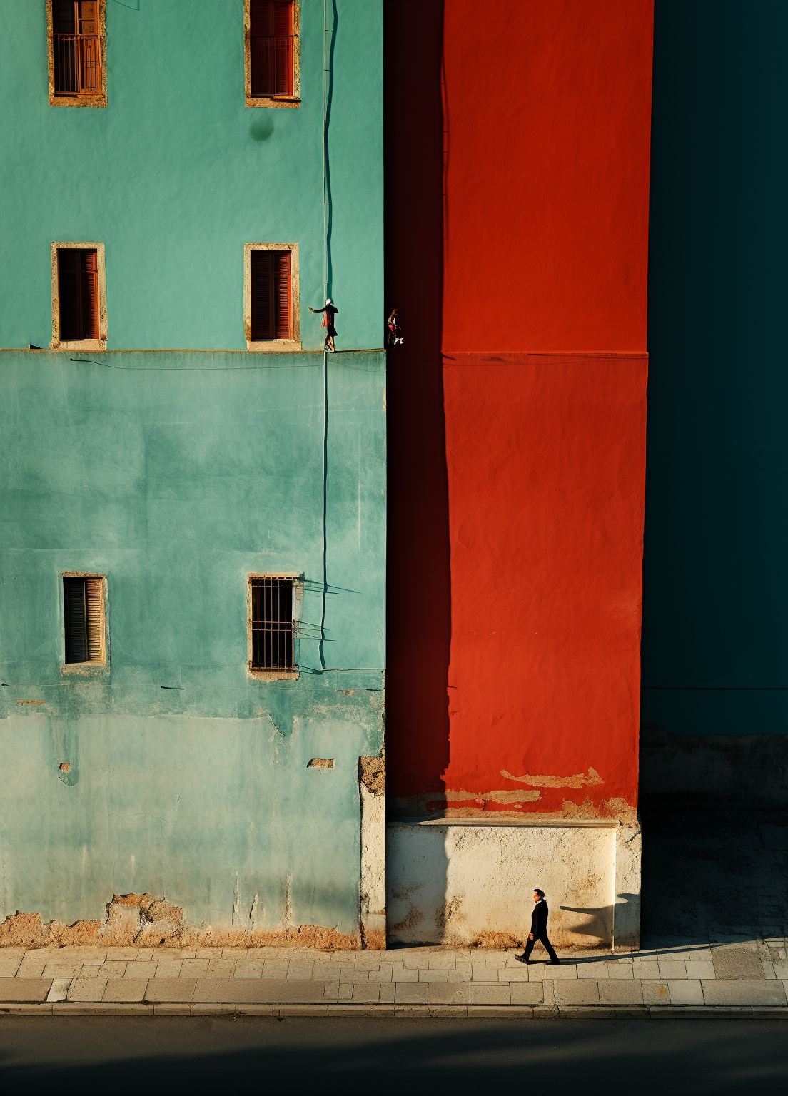 Colors breathe, brushed into corners and cracks of the ordinary. #15
