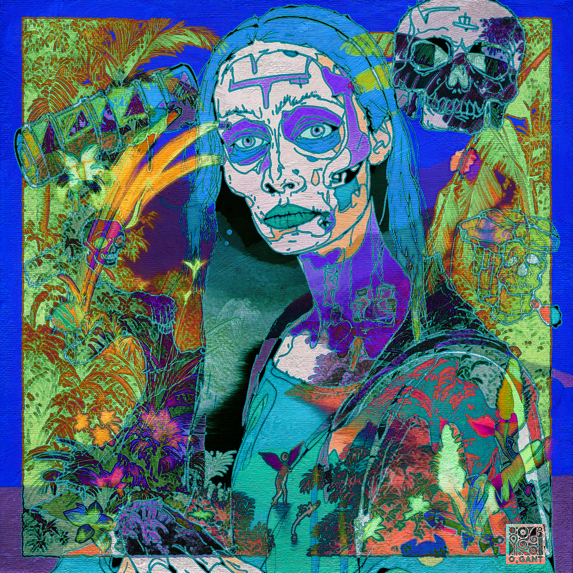 SUPER RARE: MD Zombie: Mona Lisa Smile