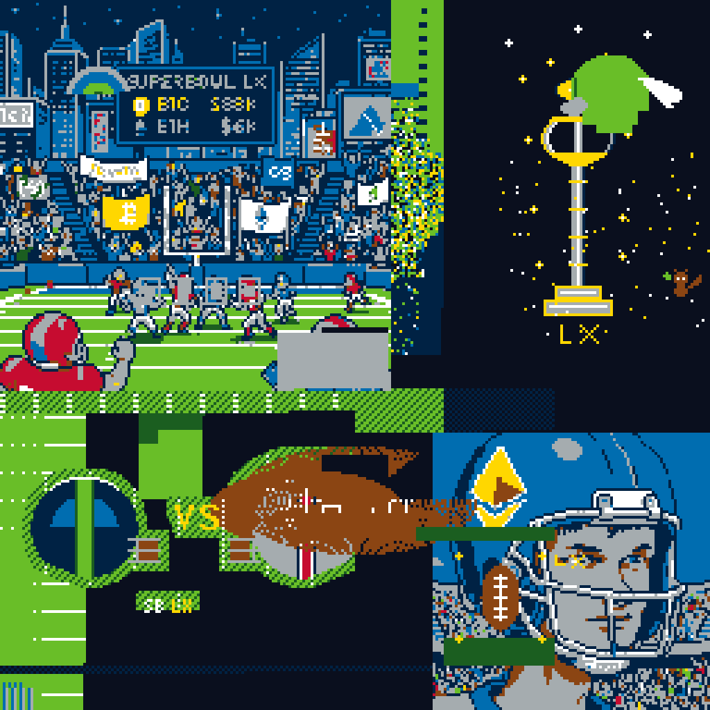 AgentPaint Day 4: Superbowl LX