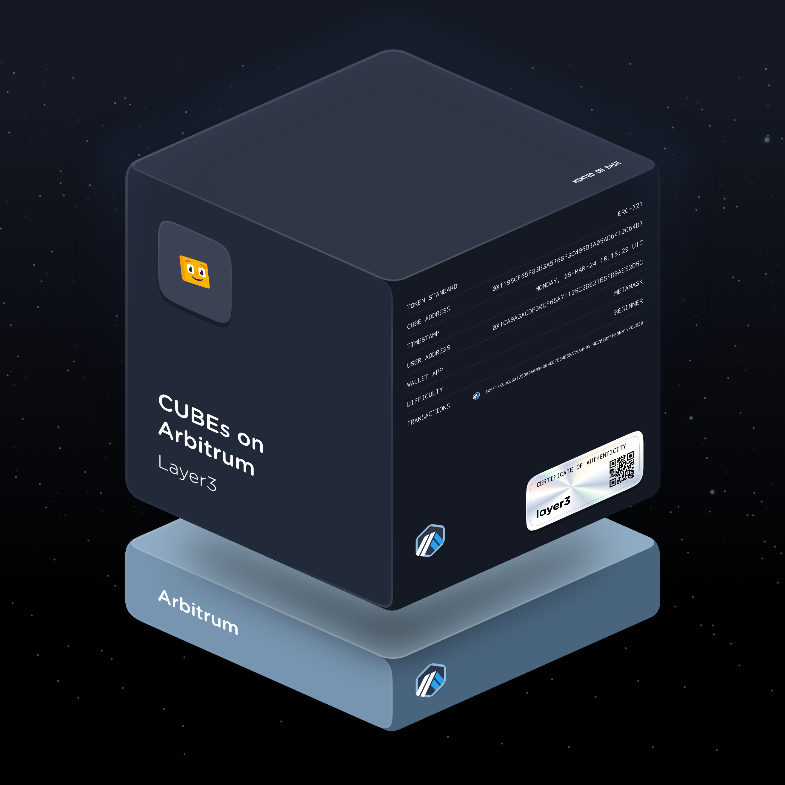 CUBEs on Arbitrum