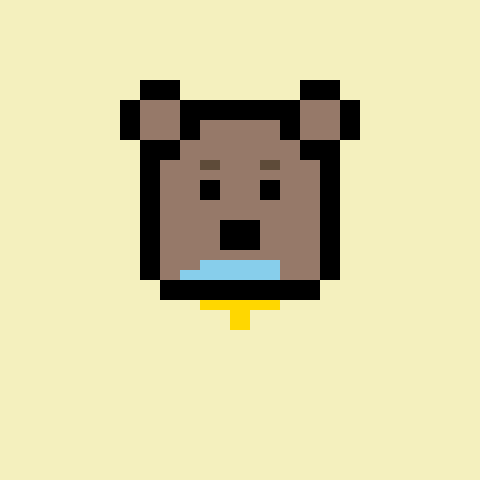 Pixel Bear #15737