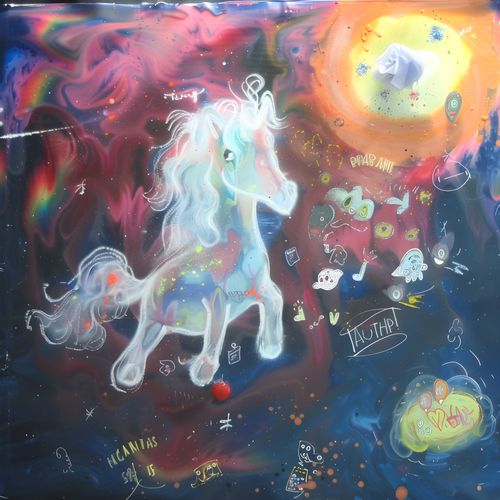 Prancing Through a Magical Heavenly Digital World by Ann Hirsch #23