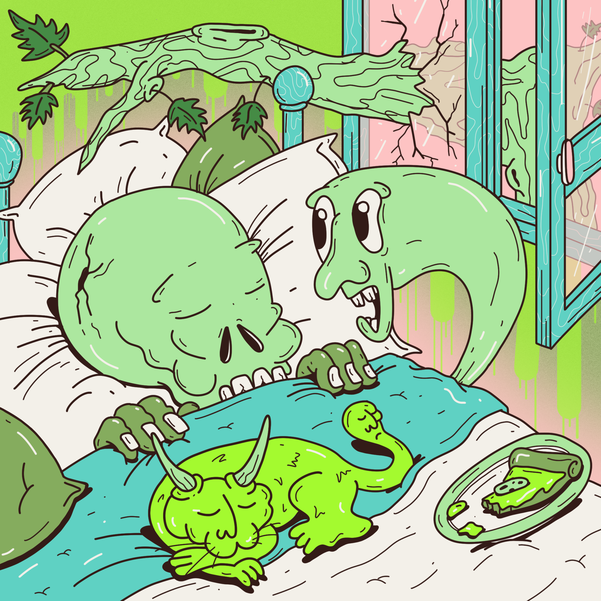 Intrusive thoughts at bedtime