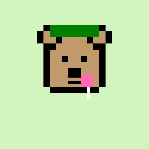 Pixel Bear #50885