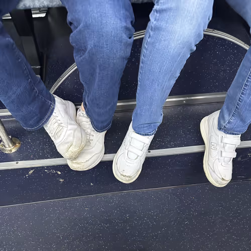 a couple & their all white delights