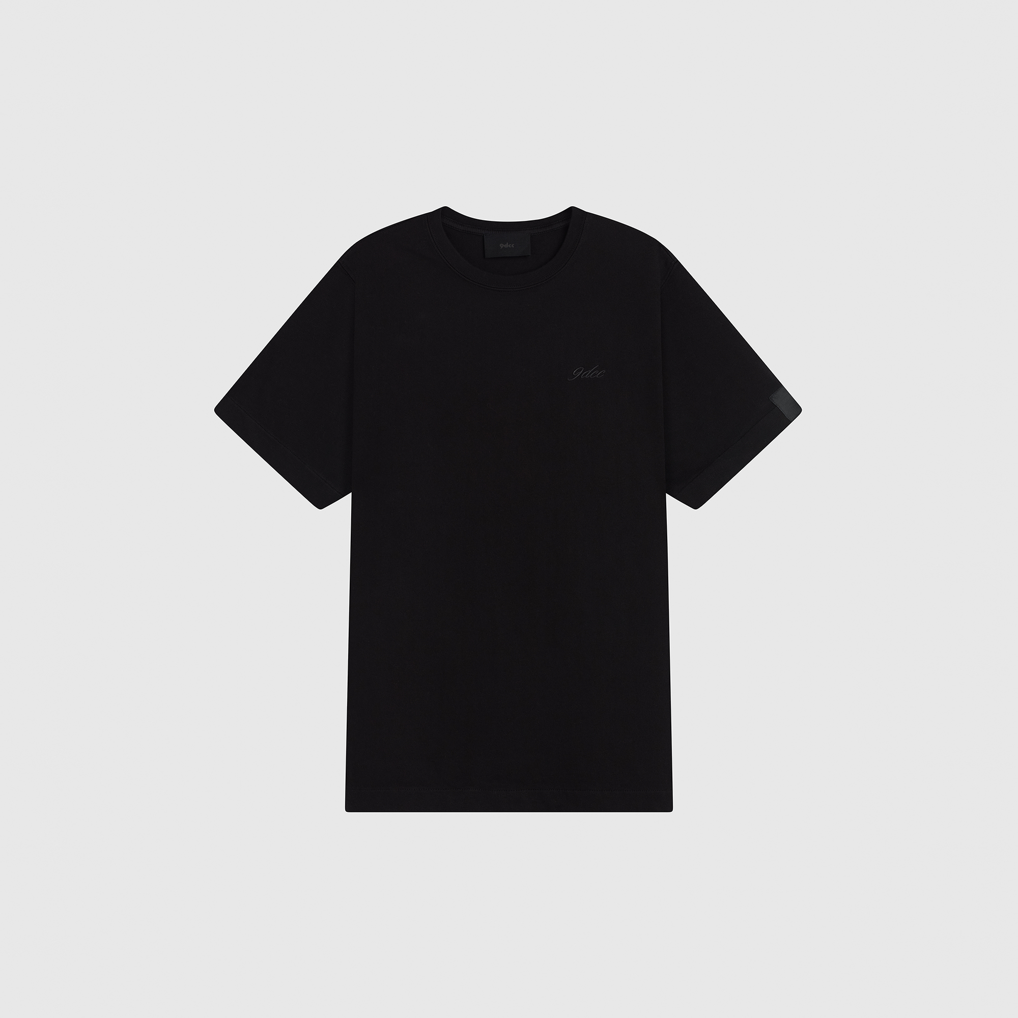 9DCC ESSENTIAL HEAVYWEIGHT TEE IN BLACK #91