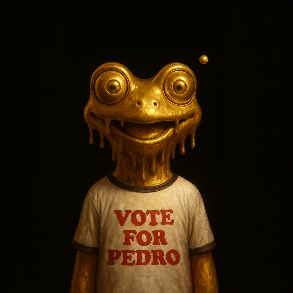 Golden Pedro Frog